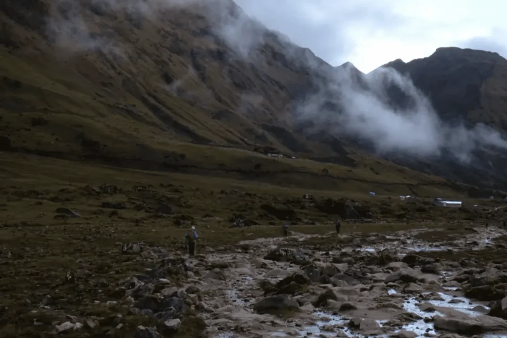 Huayrocmacha Camp of Salkantay Trek Day 1