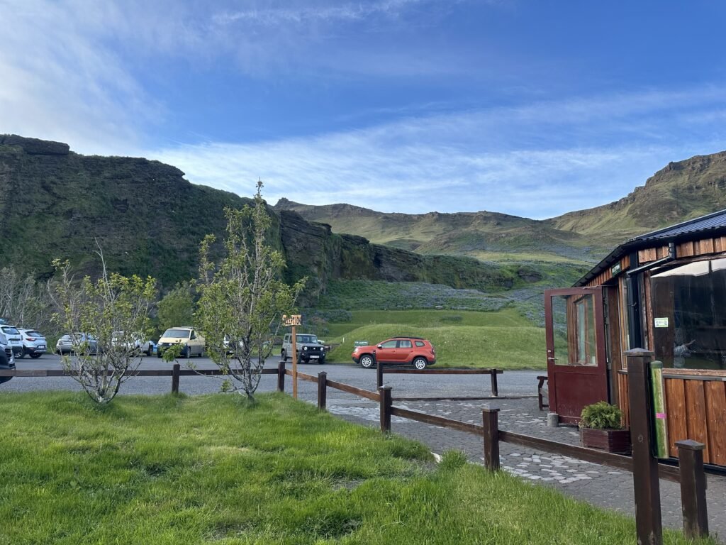Camping in Vik