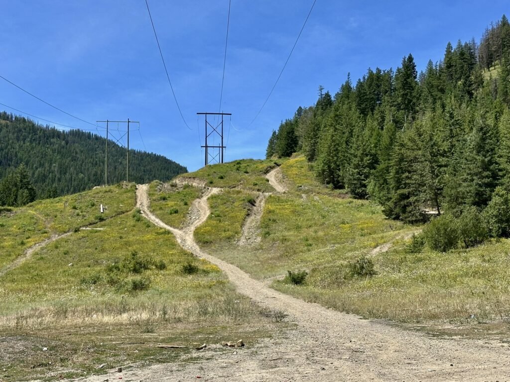 ATV trails on Becker Lake Trail