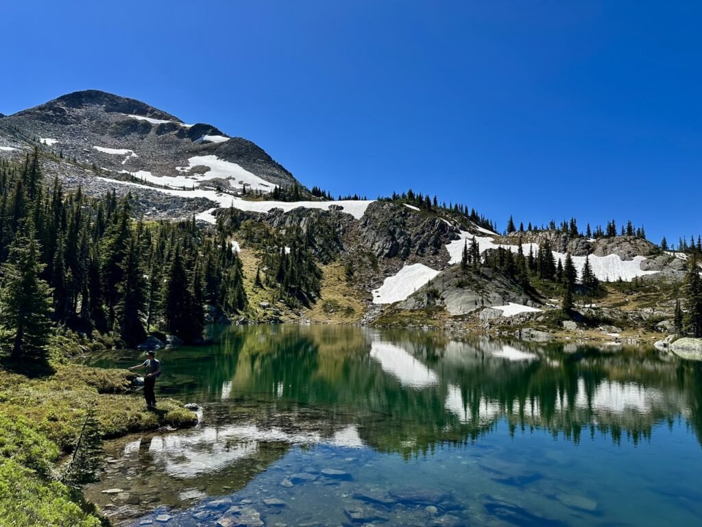 Upper Lake on Twin Lakes Trail