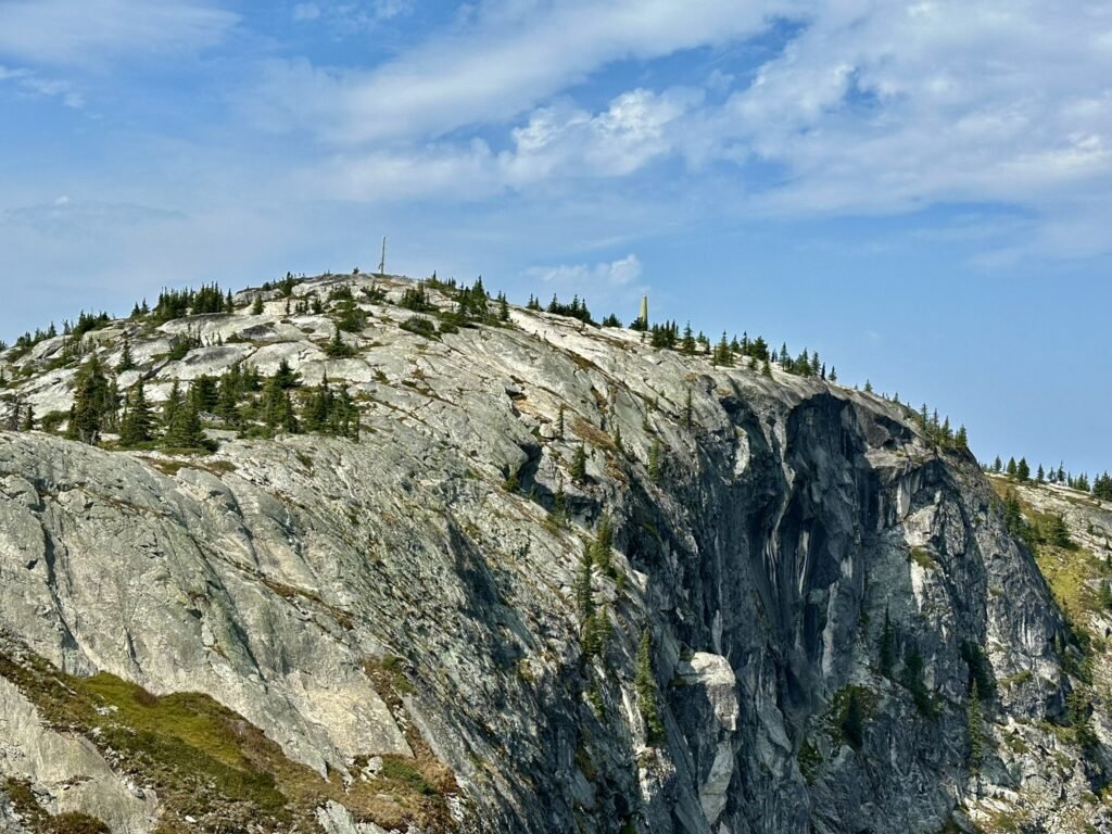 top of Little White Mountain