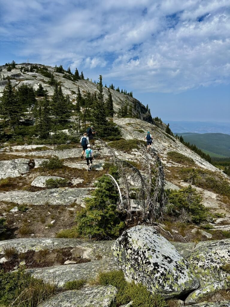 Granite Summit of Little White Mountain