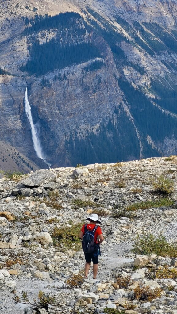Takakkaw Falls on Iceline Trail