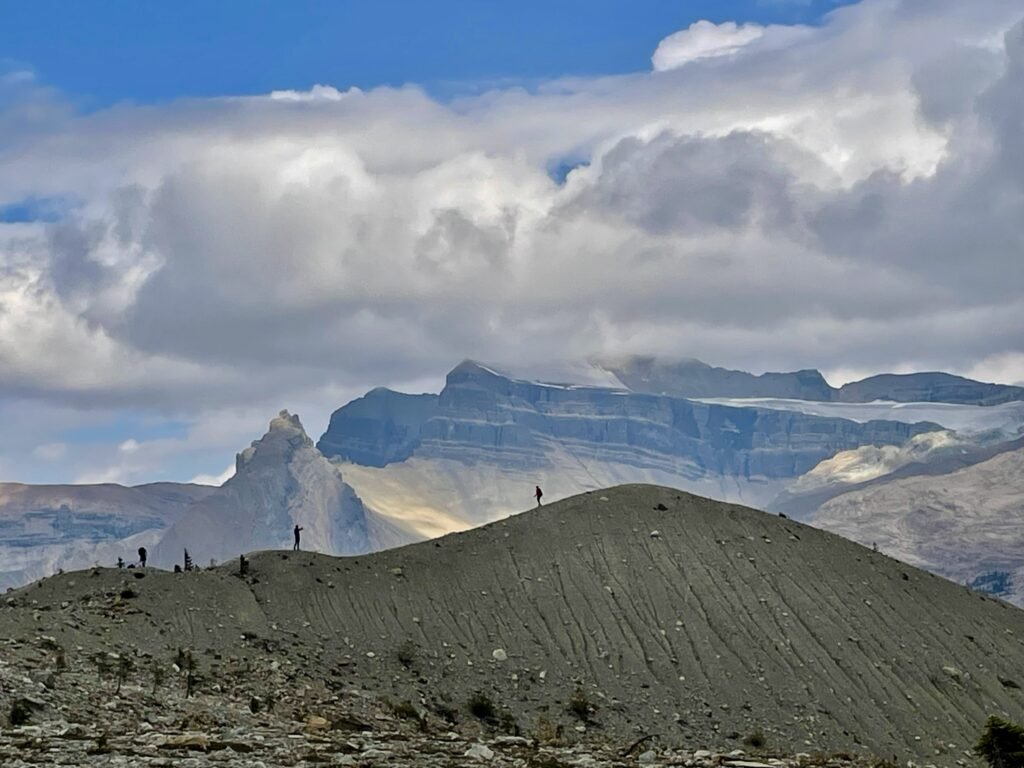 Our family on Iceline Trail Loop