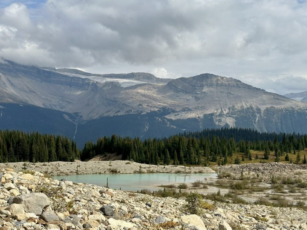 Glacier Lake on Iceline Trail Loop