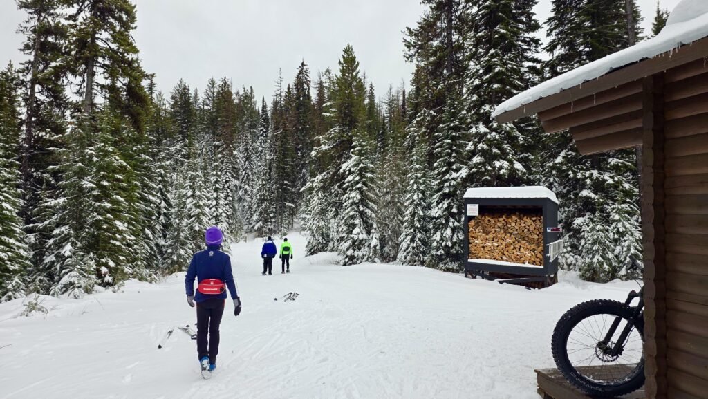 Silverstar Cross-Country Skiing - warmin hut