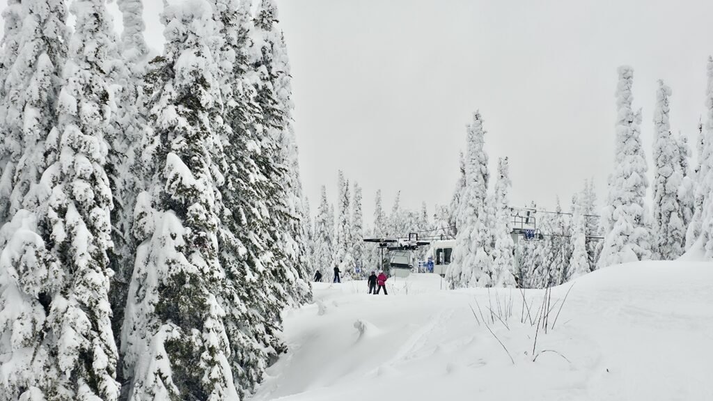 Silverstar Mountain gondola top